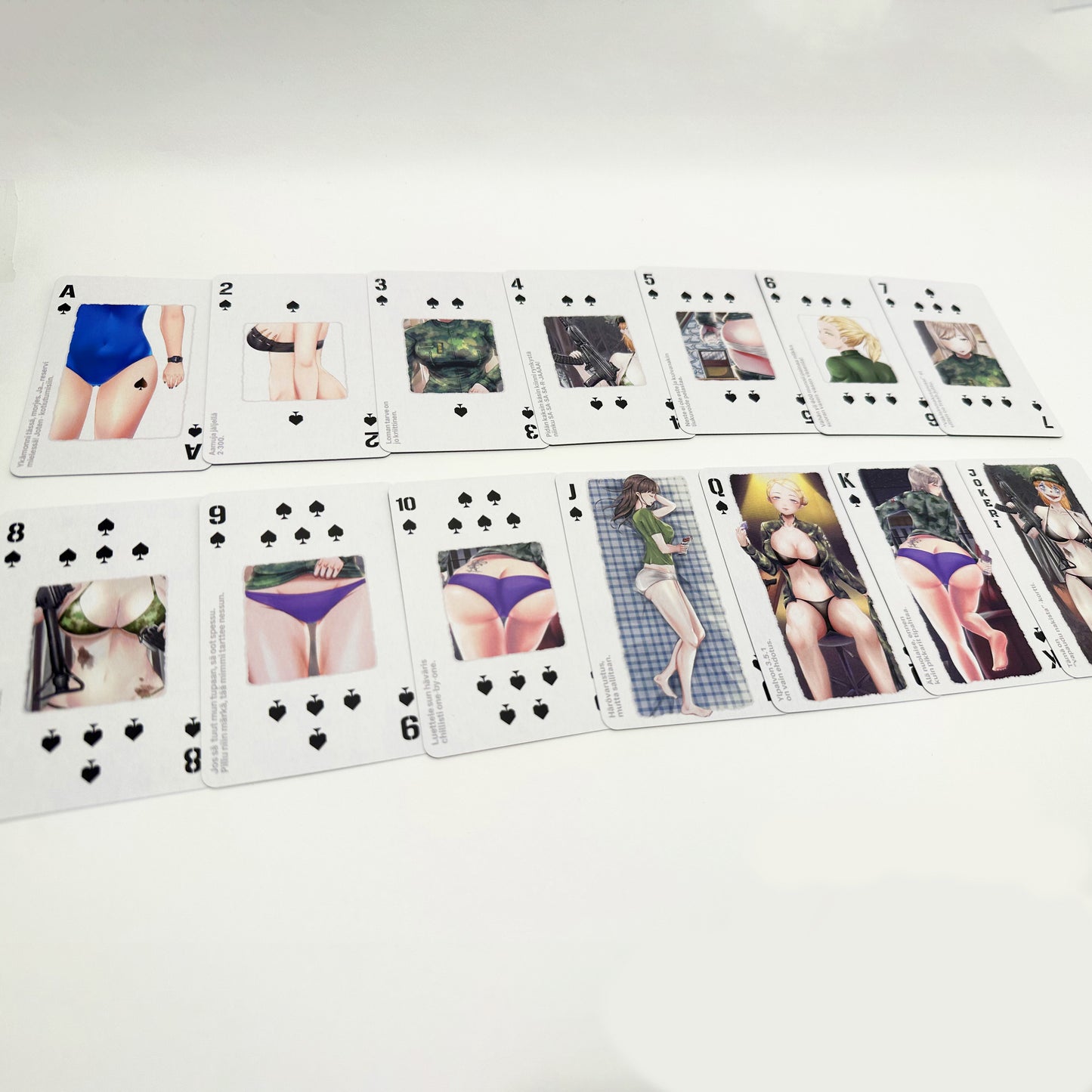 INTTI Pelikortit - Finnish Army Playing Cards