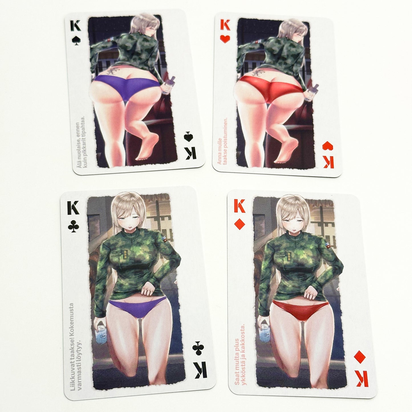 INTTI Pelikortit - Finnish Army Playing Cards