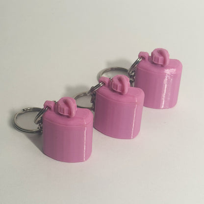 Avaimenperä - Vaaleanpunainen kenttäpullo