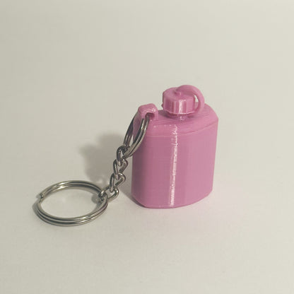 Avaimenperä - Vaaleanpunainen kenttäpullo