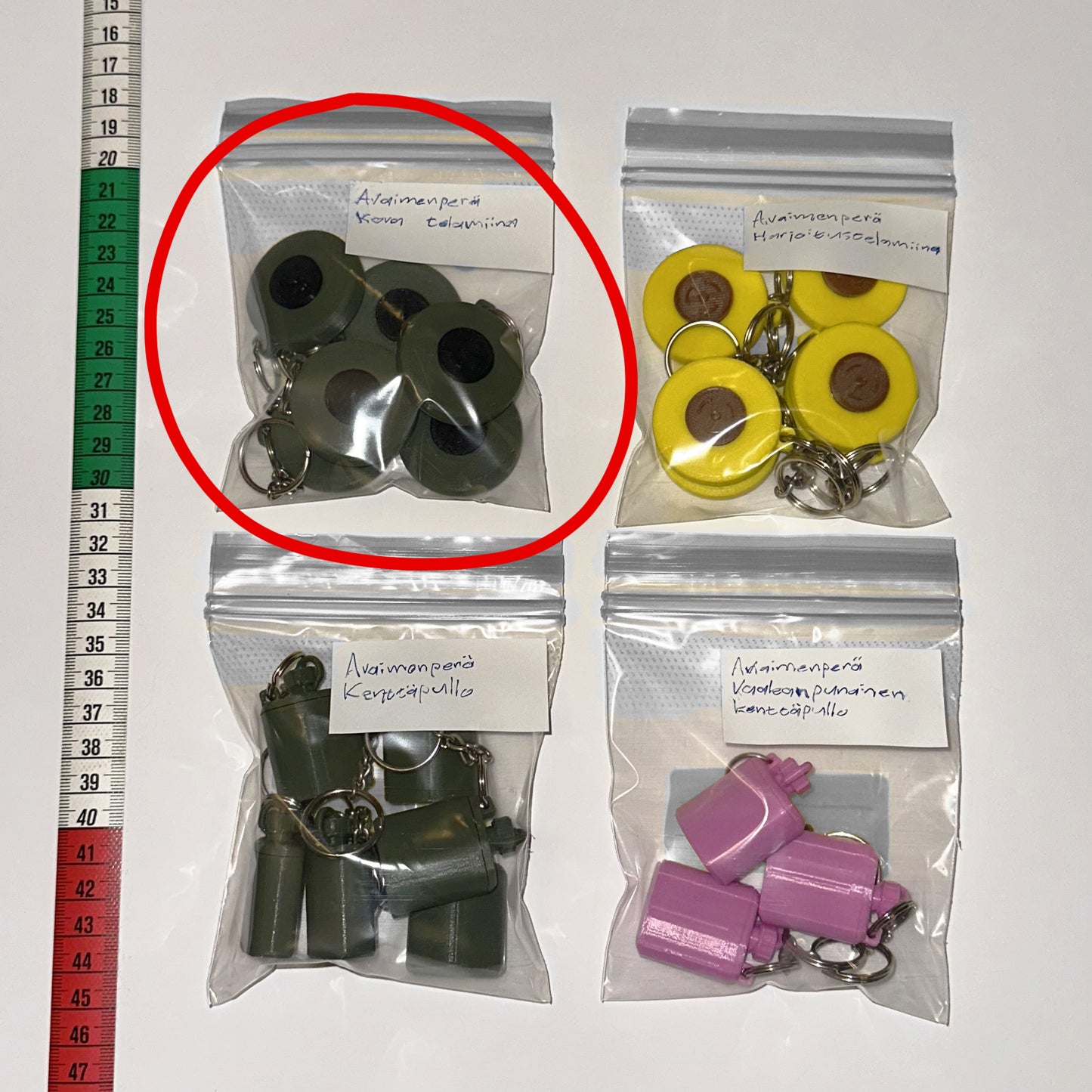 Avaimenperä - Kova telamiina