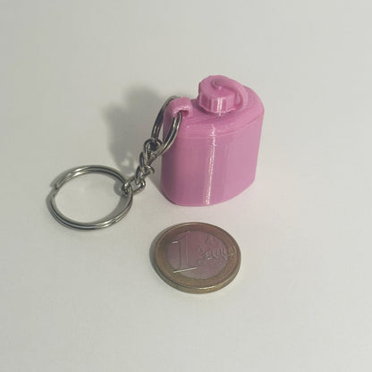 Avaimenperä - Vaaleanpunainen kenttäpullo