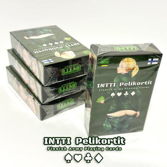 INTTI Pelikortit - Finnish Army Playing Cards