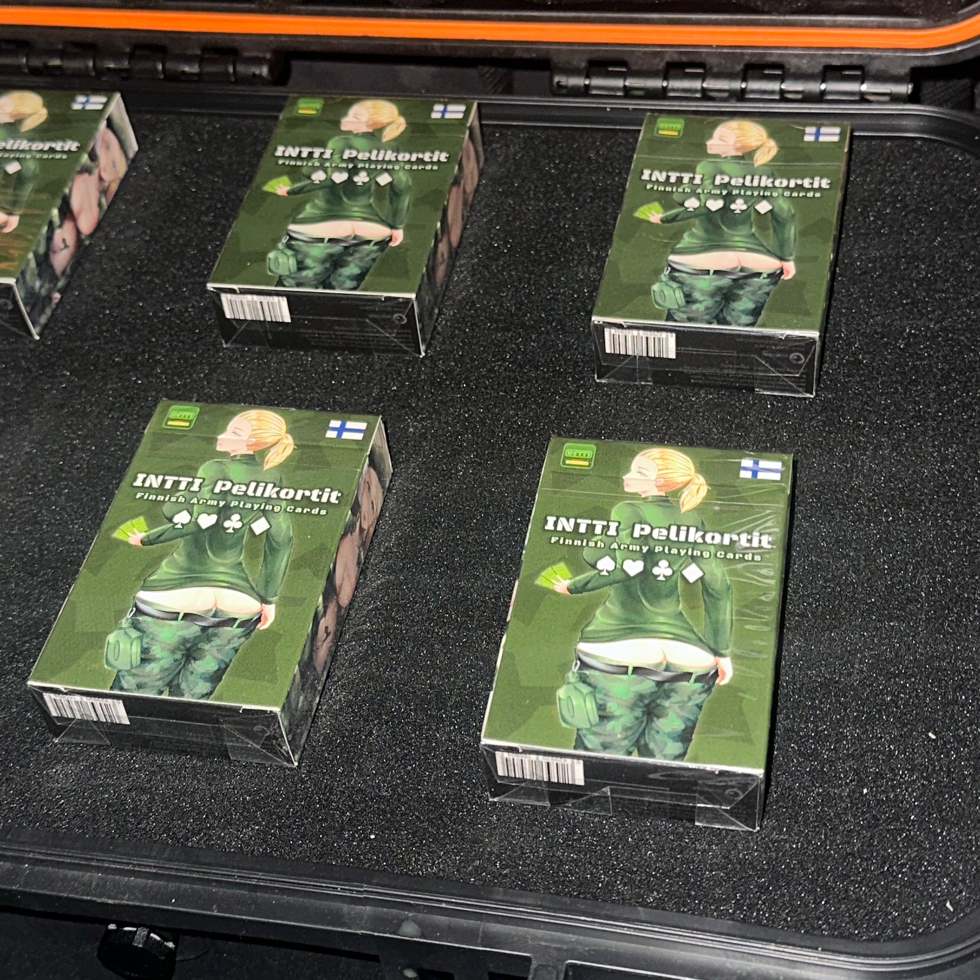 INTTI Pelikortit - Finnish Army Playing Cards – inttikama.fi