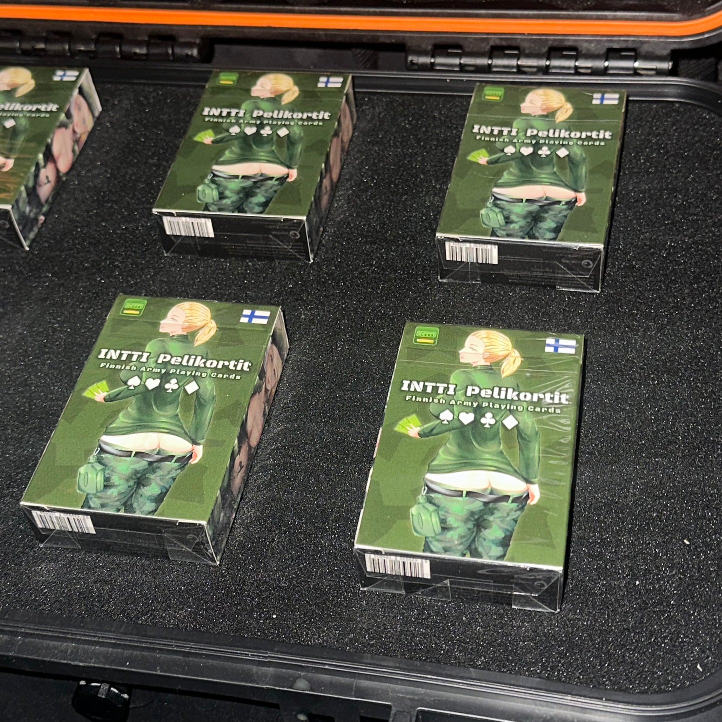 INTTI Pelikortit - Finnish Army Playing Cards