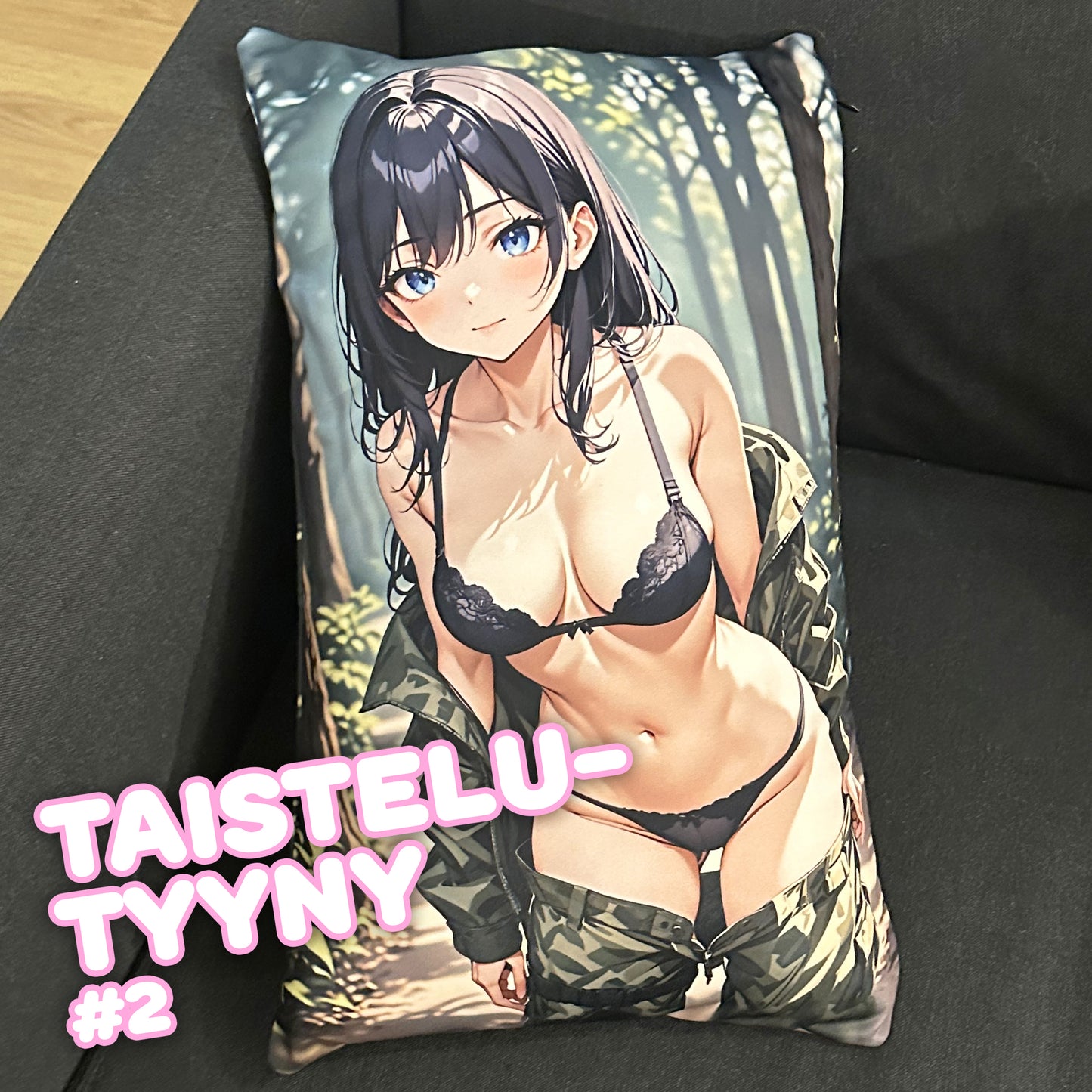 Taistelutyyny 2 (30x50 cm, pelkkä tyynyliina)